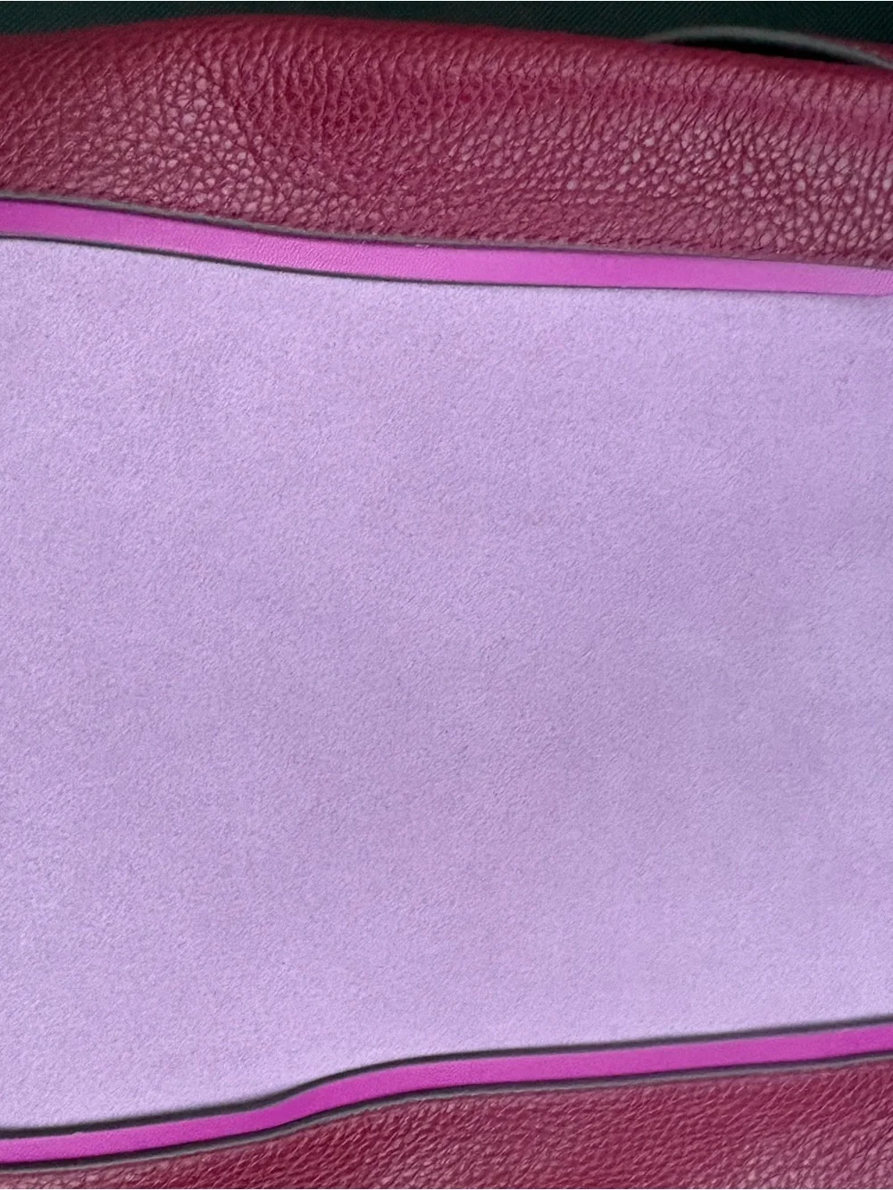 kate spade Two-Tone Magenta & Light Pink Leather Crossbody